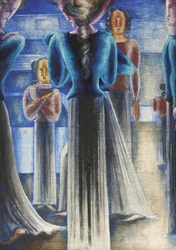 Gruppe blauer Frauen (1931)