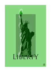 Libertys grüner Glanz