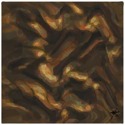Geschmolzener Erdfluss