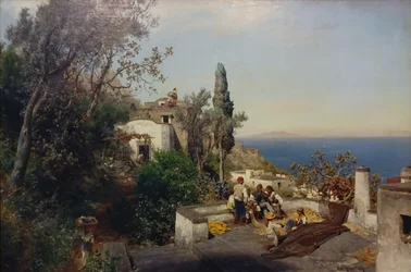 Blick über die Bucht von Neapel