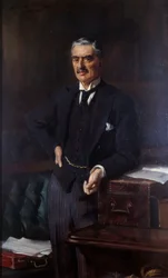 Porträt von Neville Chamberlain (1869-1940)
