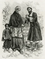 Eine Guebre-Familie