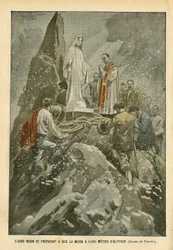 Illustration von Oswaldo Tofani in Le Pelerin