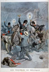 Unruhen in Belgien, 1899