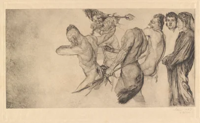 Dante und Virgil besuchen die Hölle (Inferno Canto 22)
