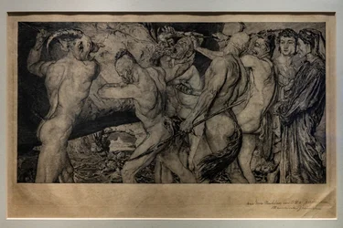 Dante und Virgil in der Hölle