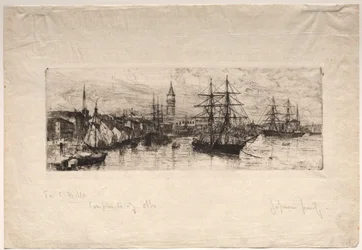Schiffe und der Dogenpalast, 1880