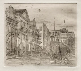 Südwestecke, öffentlicher Platz, Cleveland, 1878