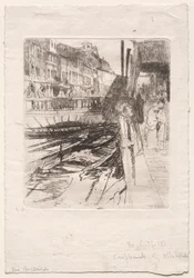 Via Garibaldi, spätes 19. - frühes 20. Jahrhundert