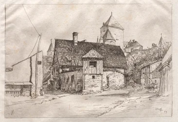 Worth: Eine Gasse, 1879