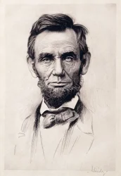 Porträt von Lincoln