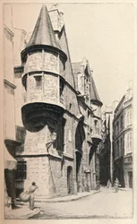 Hotel de Sens, 1915