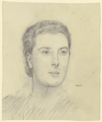 Bildnis einer Dame (Margret Freebody?)