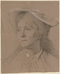 Porträt von Luise Scholderer