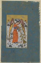 Der Engel Israfil, ca. 1580-90