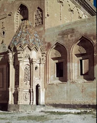 Ansicht des Ishak-Pasa-Palastes