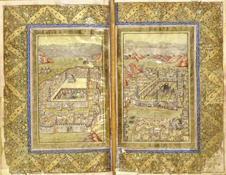 Ansichten von Mekka und Medina, um 1794-95