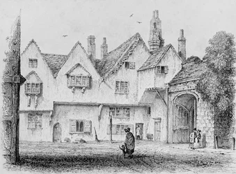Cheney Court Winchester, um 1830