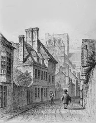 Colebrook Street Winchester, ca. 1830