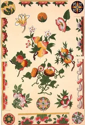 Chinesisches Ornament aus Kap. XIV, Tafel LXII von 