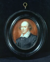 Porträt von William Shakespeare (1564-1616)