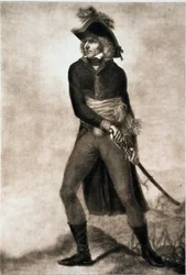 Karl XIV. Johann von Schweden, als er Marschall von Frankreich war, ca. 1804-1810