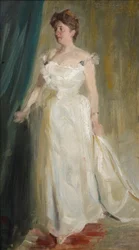 Porträt der Gräfin Lillie Suzanne Raben-Levetzau