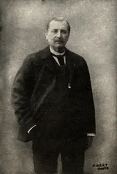 Porträt des französischen Künstlers Louis Pericaud