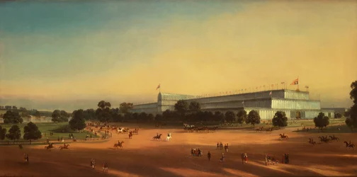 Kristallpalast während der Großen Ausstellung 1851, Hyde Park, London