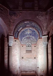 Nische mit Mosaik, 5.-6. Jahrhundert