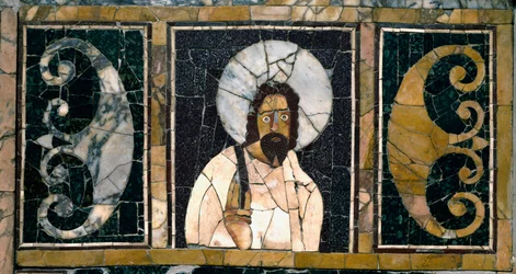 Paläochristliche Kunst: Darstellung von Christus, wahrscheinlich die erste