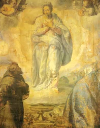 Die Unbefleckte Empfängnis. Kirche San Francesco, Recanati, Marken