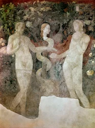 Genesis, Erschaffung Evas und der Sündenfall