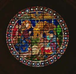 Oculus, die Geburt Christi darstellend, 1443