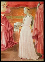 Die Geburt der Jungfrau (Detail)