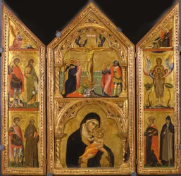 Tragbarer Altar, ca. 1335