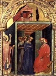 Die Almosen des Heiligen Nikolaus
