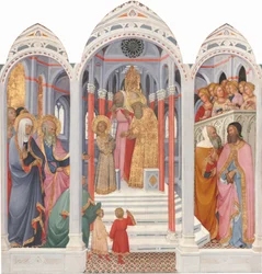 Die Darstellung der Jungfrau im Tempel, 1398-1399