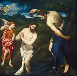 Die Taufe Christi, um 1535-1540