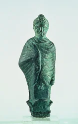 Shami-Figur, geborgen aus dem zerstörten Tempel in der Stadt Nehavand (bekannt als Laodicea), Iran
