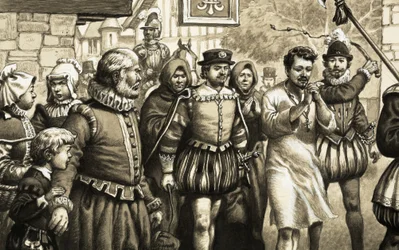 König Heinrich III. ging in einem Bußhemd durch die Straßen