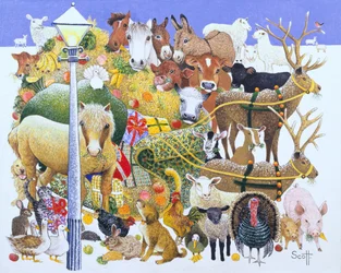 Ein Weihnachtsfestmahl