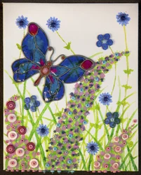 Schmetterlinge, Blau & Lila, 2016