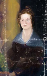 Porträt der Bronte-Schwestern (Detail)