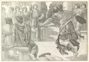 Illustration für Homers Odyssee