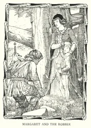 Königin Margarete und der Räuber