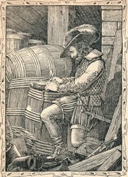 Raleigh im Turm, 1902