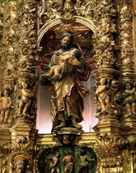 Heiliger Josef mit dem Jesuskind