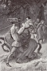 Illustration für The Cloister and The Hearth von Charles Reade