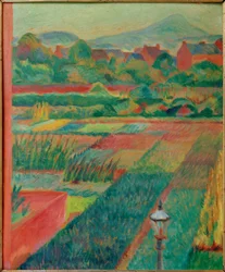 Blick zum Siebengebirge